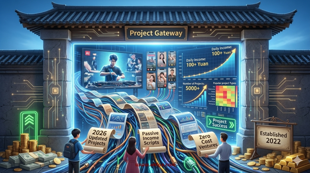 全网 5000G+ 副業項目庫,打破信息差, 打工人破局创业者的低門檻入局! cfd37432ff73d50 -